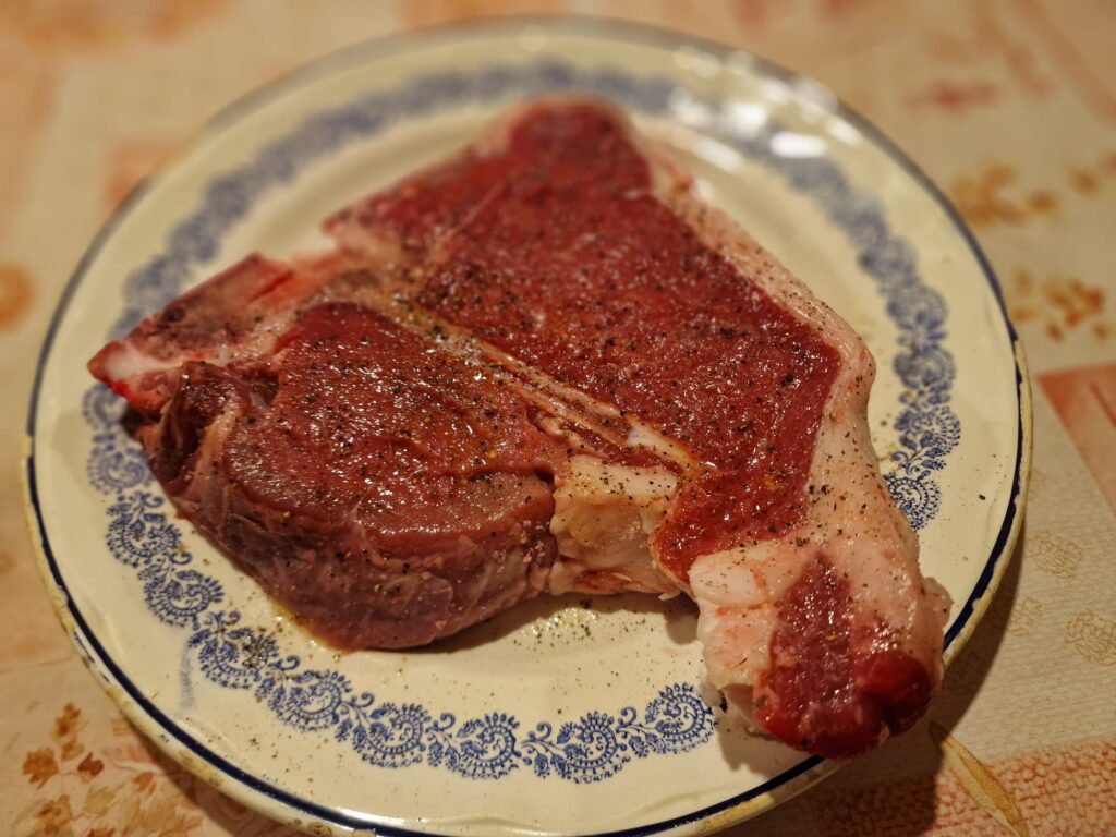 punto di fumo olio bistecca fiorentina 