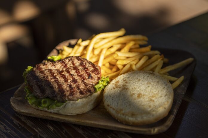 hamburger-panino-patatine