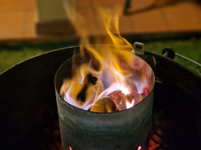 camino starter per barbecue