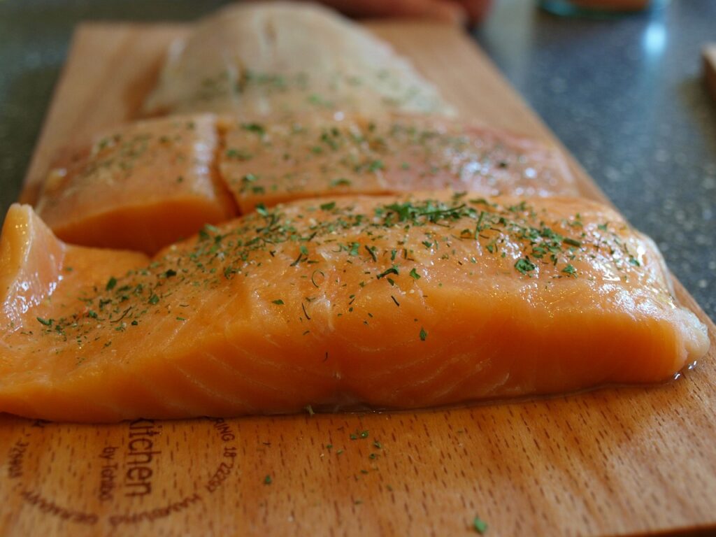 Salmone-trancio-condimento