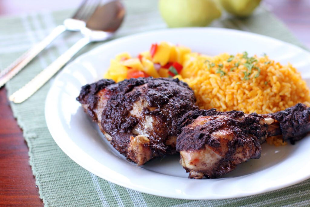 Cosce di pollo jerk Chichen