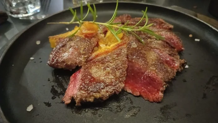 tagliata di manzo