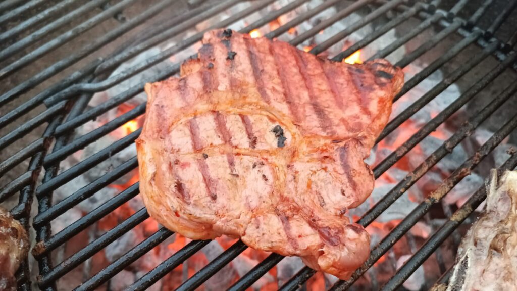 capocollo alla messicana cotto al bbq