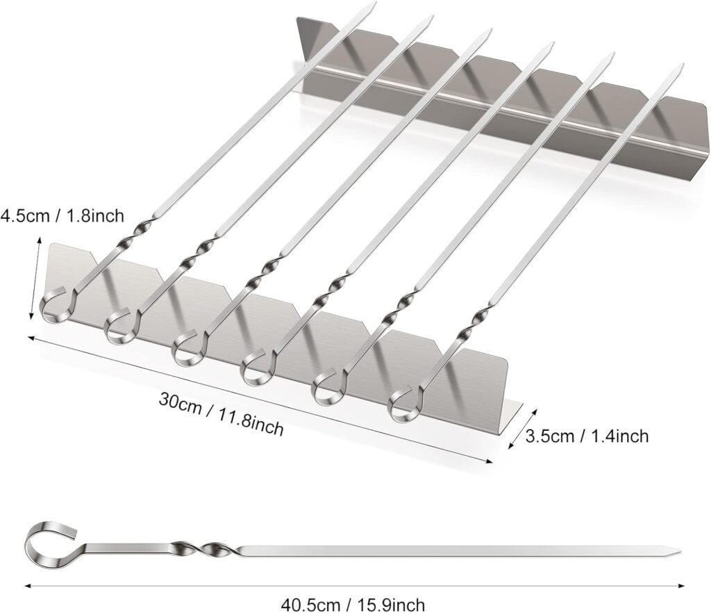 set spiedini dimensioni