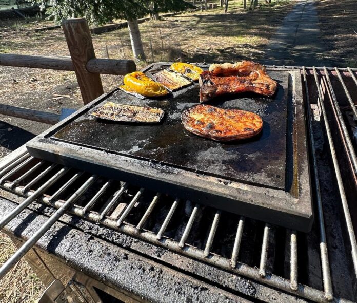 pietra lavica barbecue