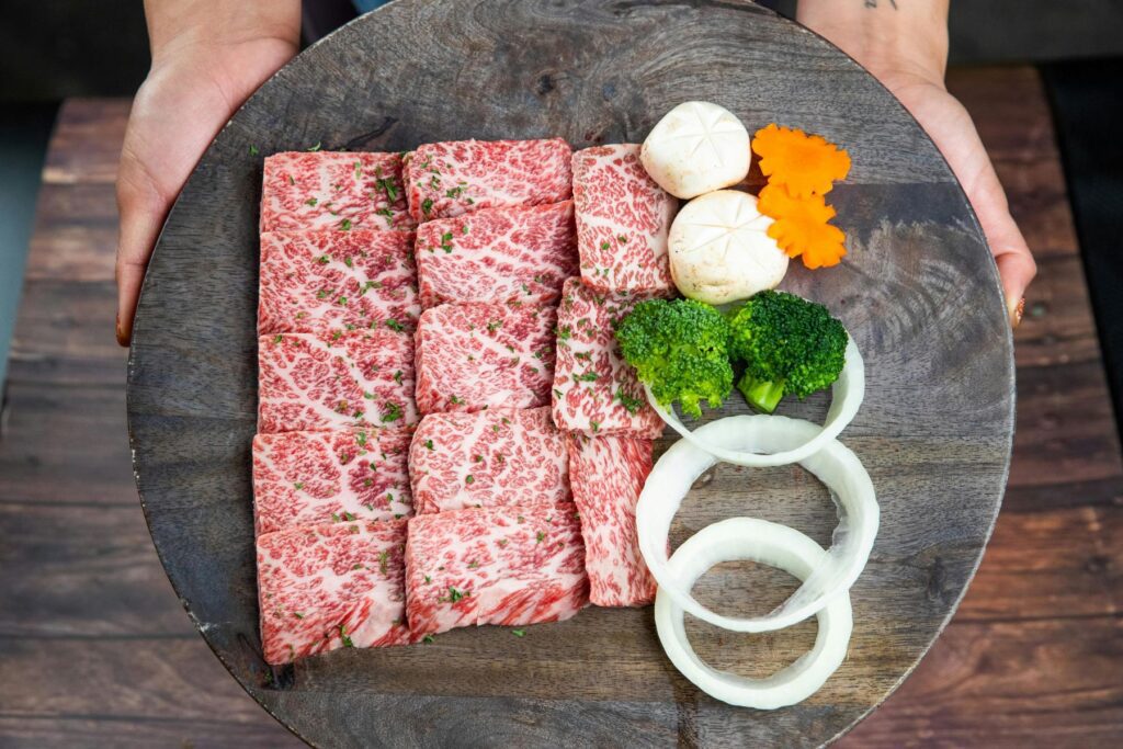 fettine carne di wagyu kobe
