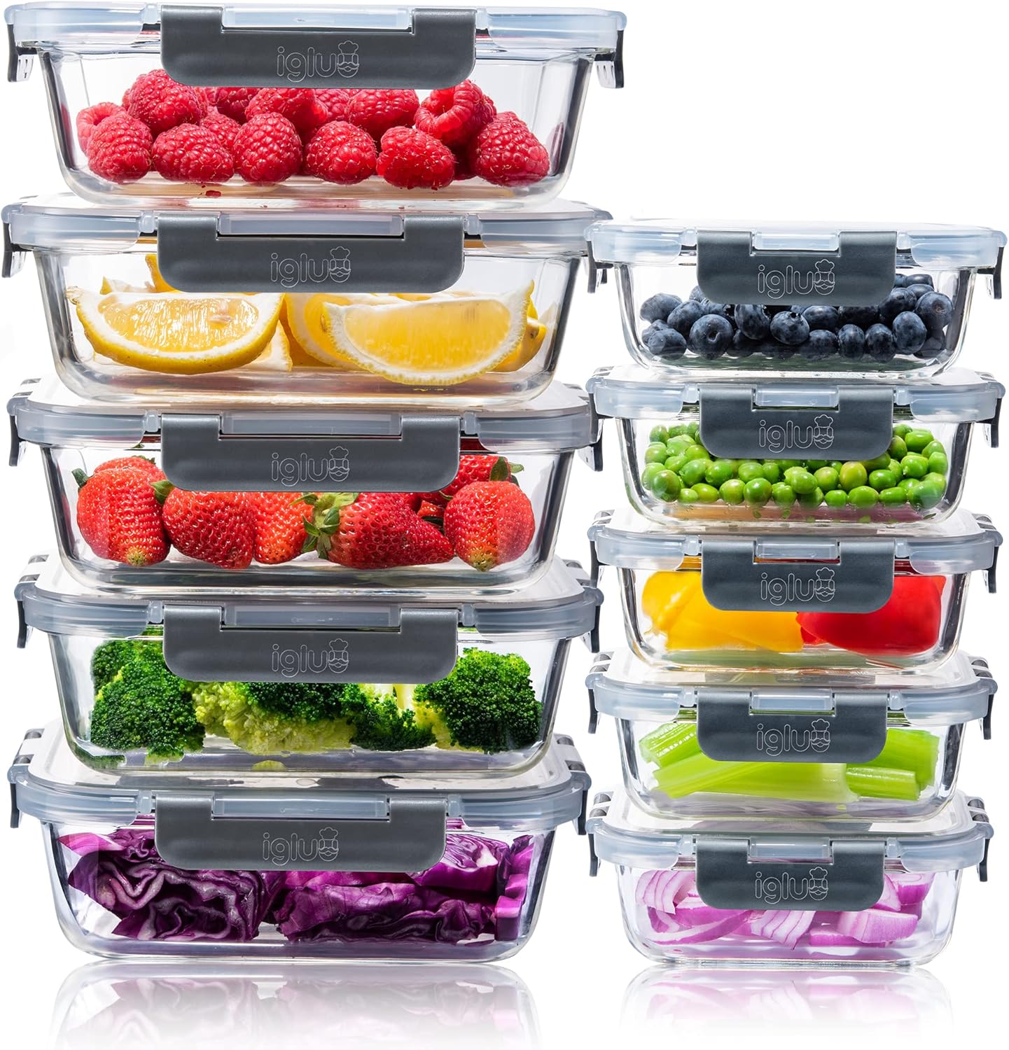 contenitori in vetro alimenti