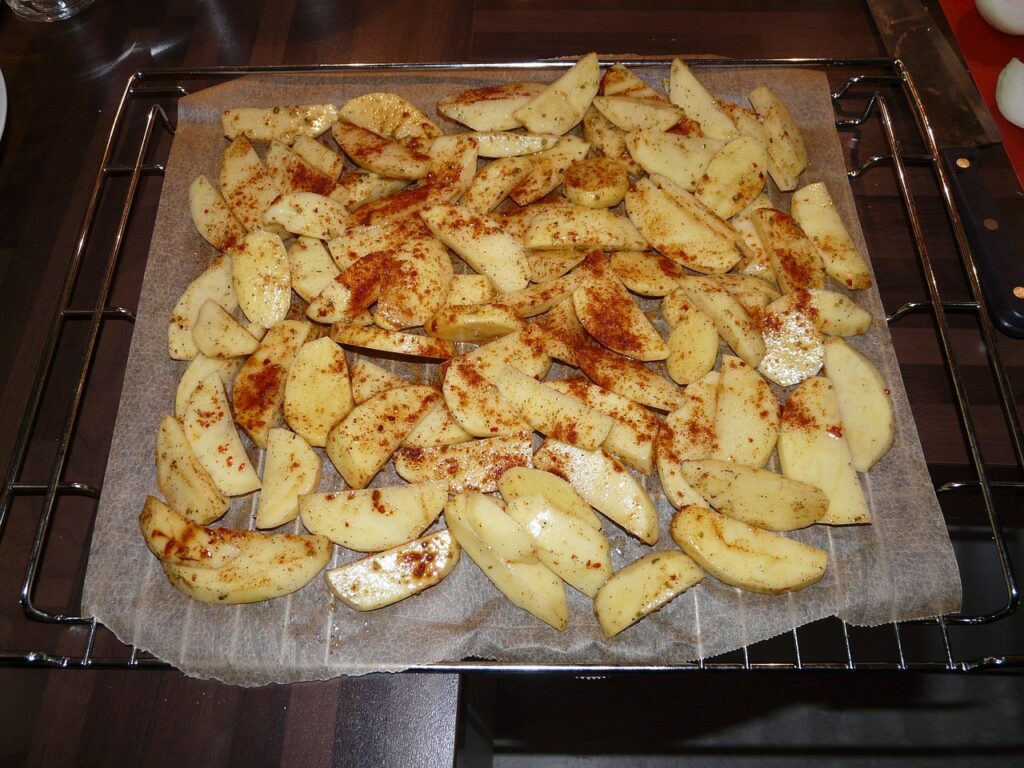 cottura delle patate al forno