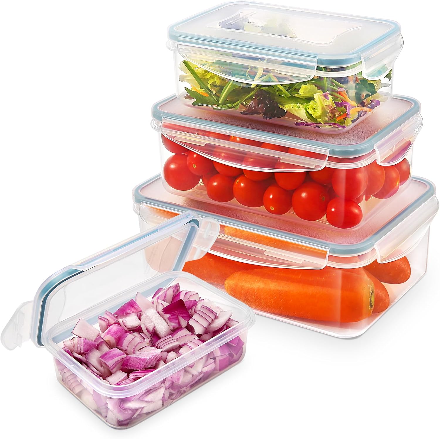 Contenitori ermetici di plastica