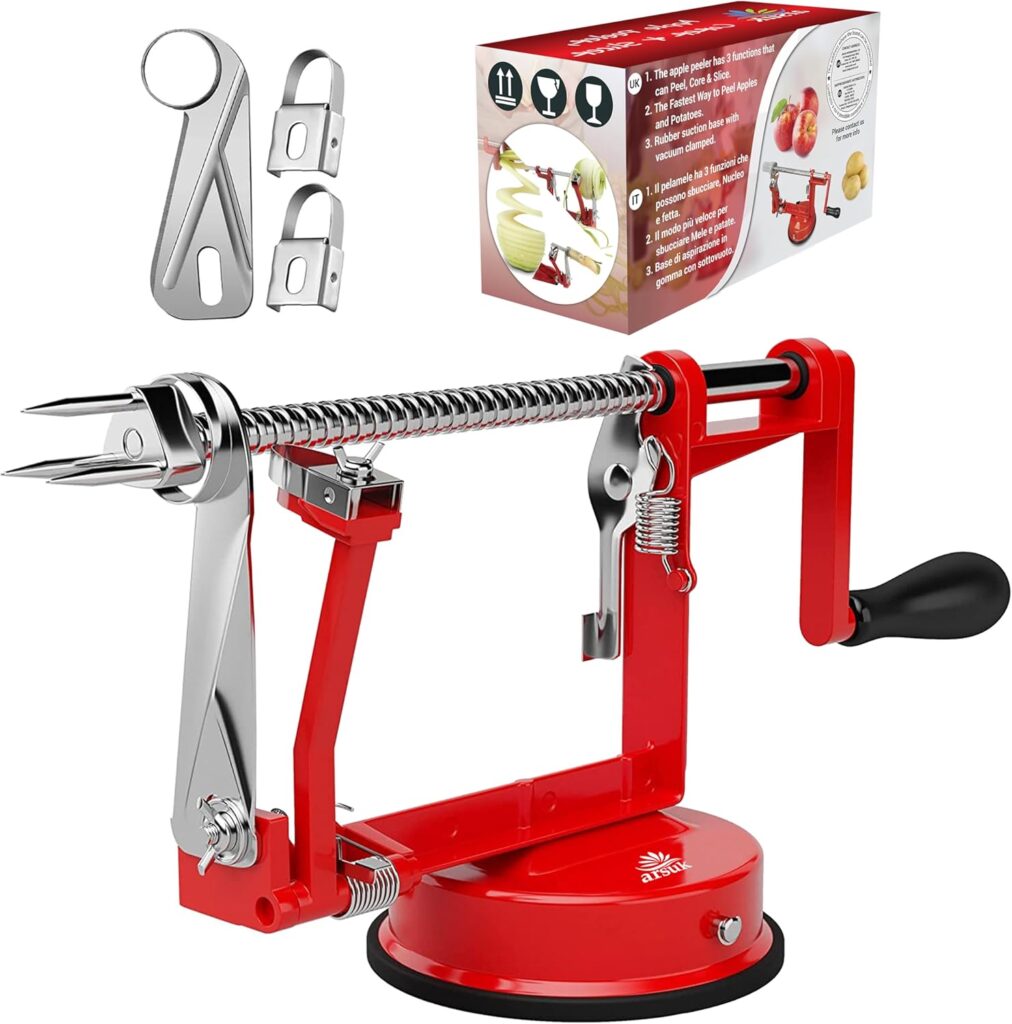 accessori da cucina strani torni sbuccia mele