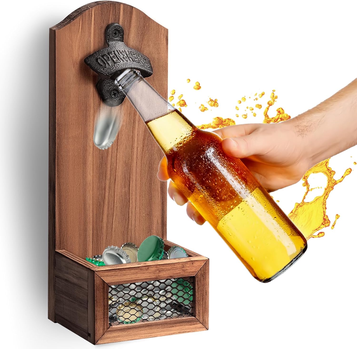 apri bottiglie da parete