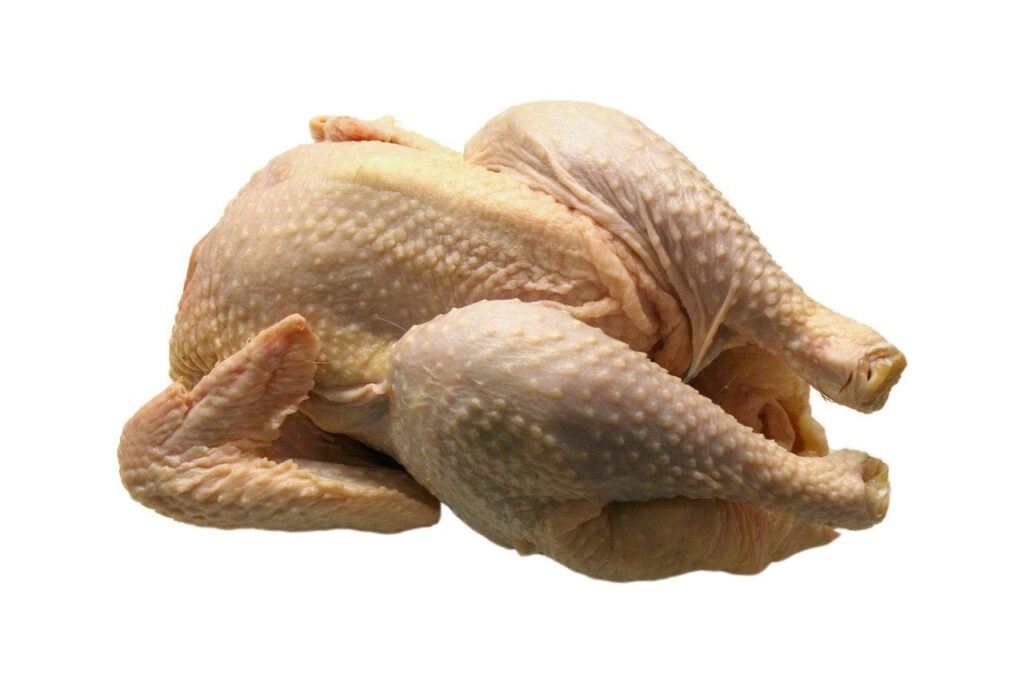pollo cotto sulla lattina 