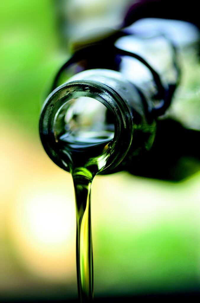 bottiglia olio d'oliva extravergine
