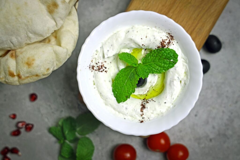 salsa yogurt greco paprika e menta