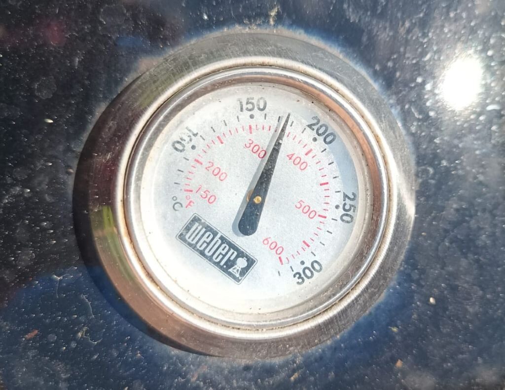Temperatura termometro bbq