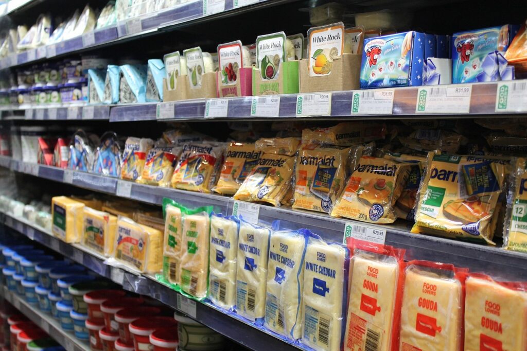 supermercato prodotti tabella nutrizionale