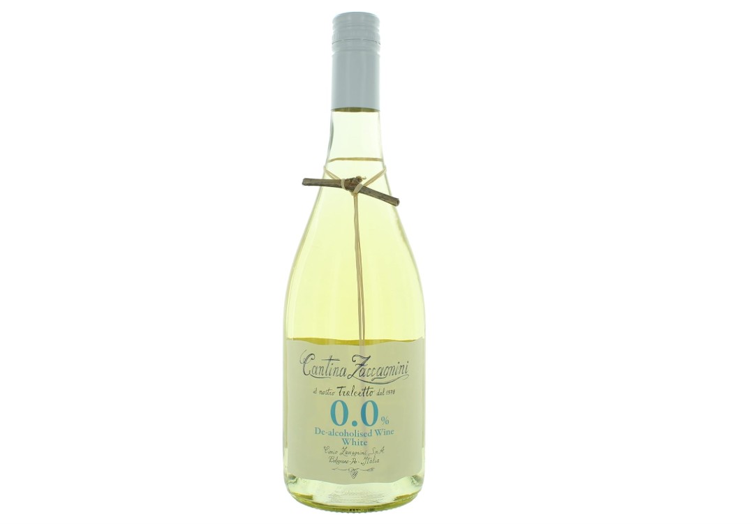 vino bianco senza alcool