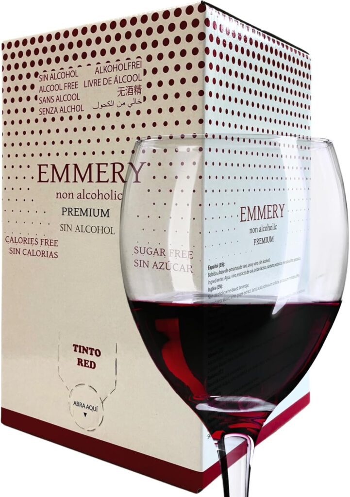 vino senza alcool rosso