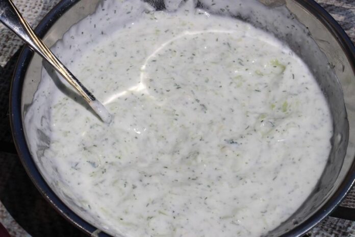 salsa tzatziki