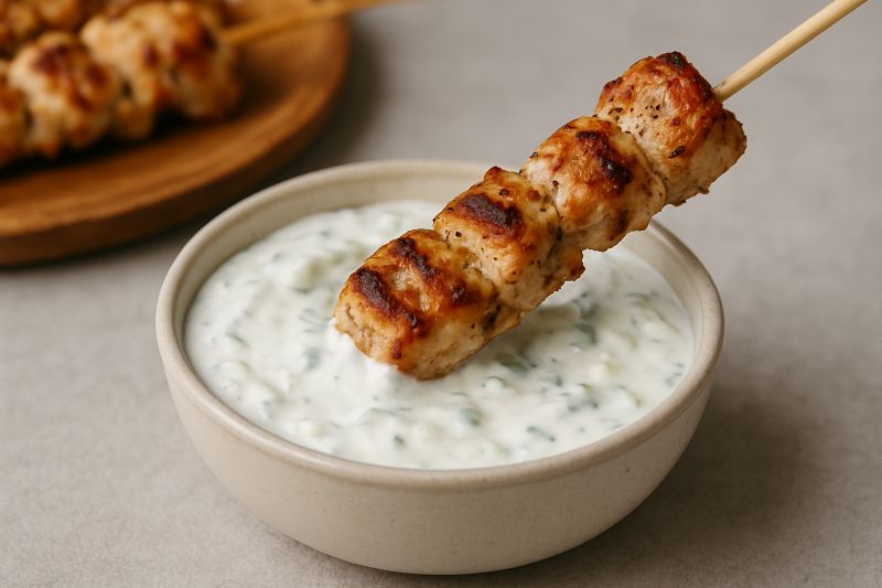 Come servire tzatziki 