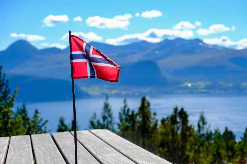 bandiera della norvegia 