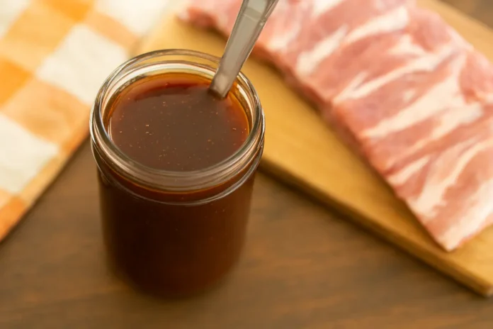 glassa al bourbon e sciroppo acero