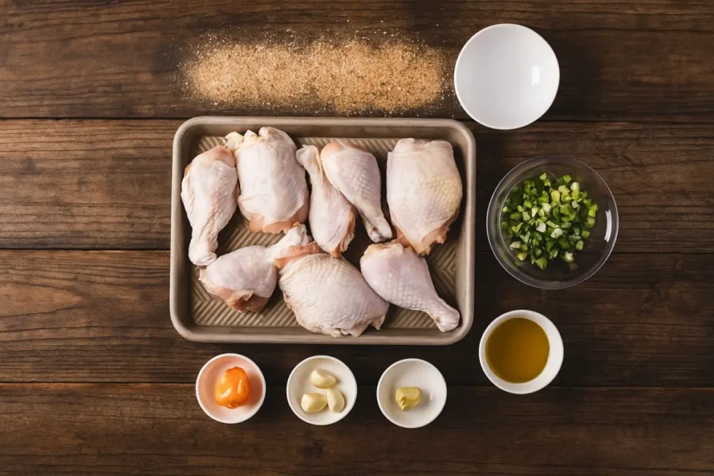 Ingredienti cosce di pollo jerk alla griglia