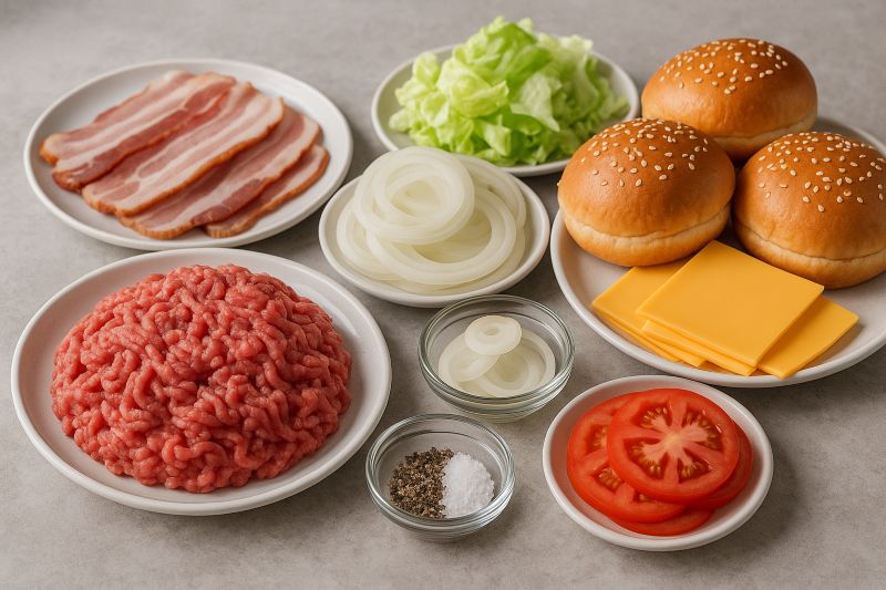 Ingredienti smash burger