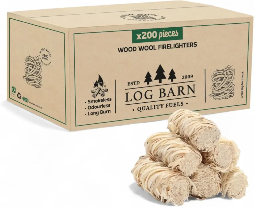 accendifuoco per barbecue naturale