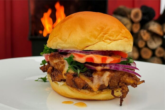 panino libanese con pollo speziato