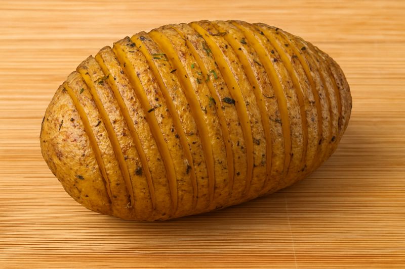 patata tagliata ventaglio 