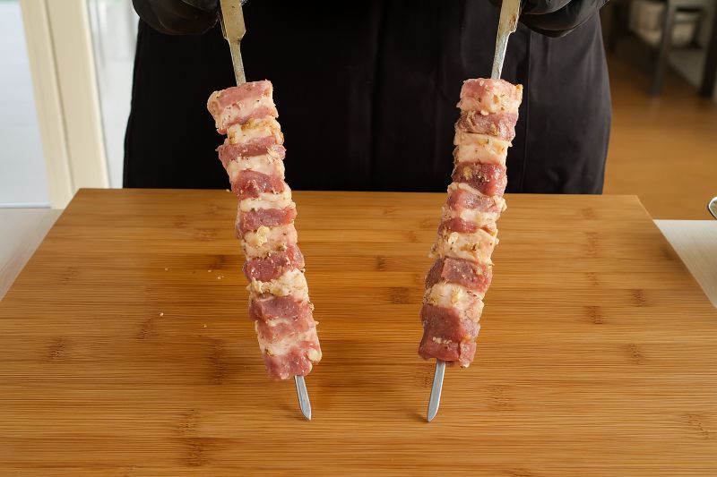 spiedini pancia maiale