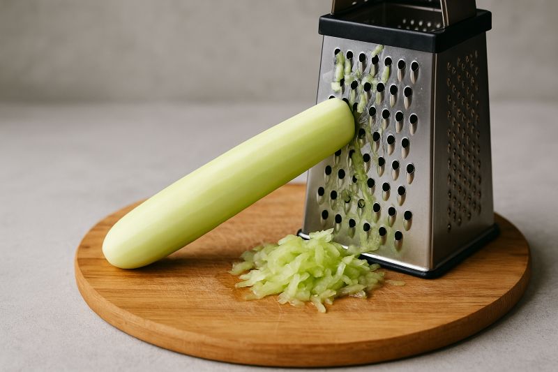 cetriolo grattugia per tzatziki