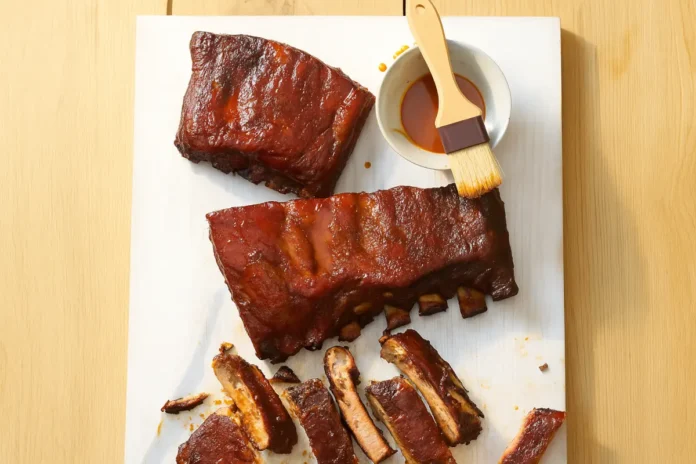 Ribs glassate al gochujang e sciroppo d’acero