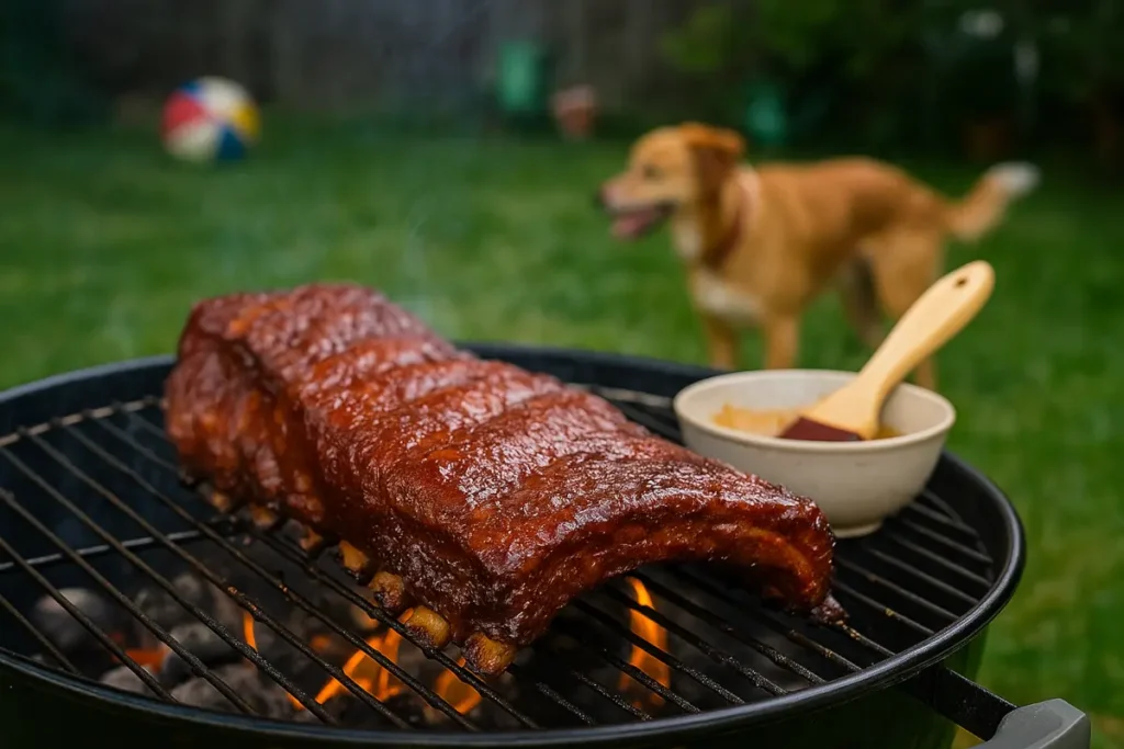 Ribs glassate al gochujang e sciroppo d’acero