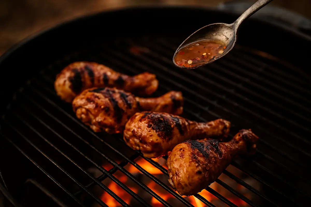 salsa piccante marinatura cosce pollo
