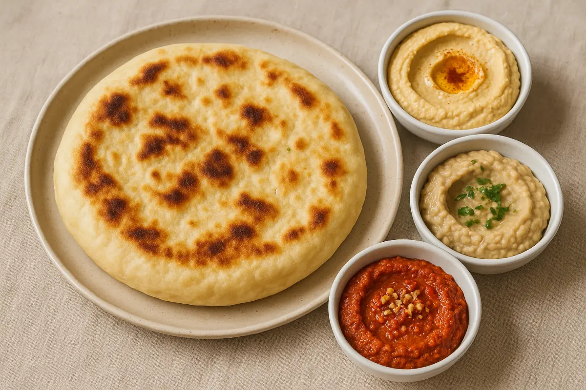 bazlama antipasti mediorientali