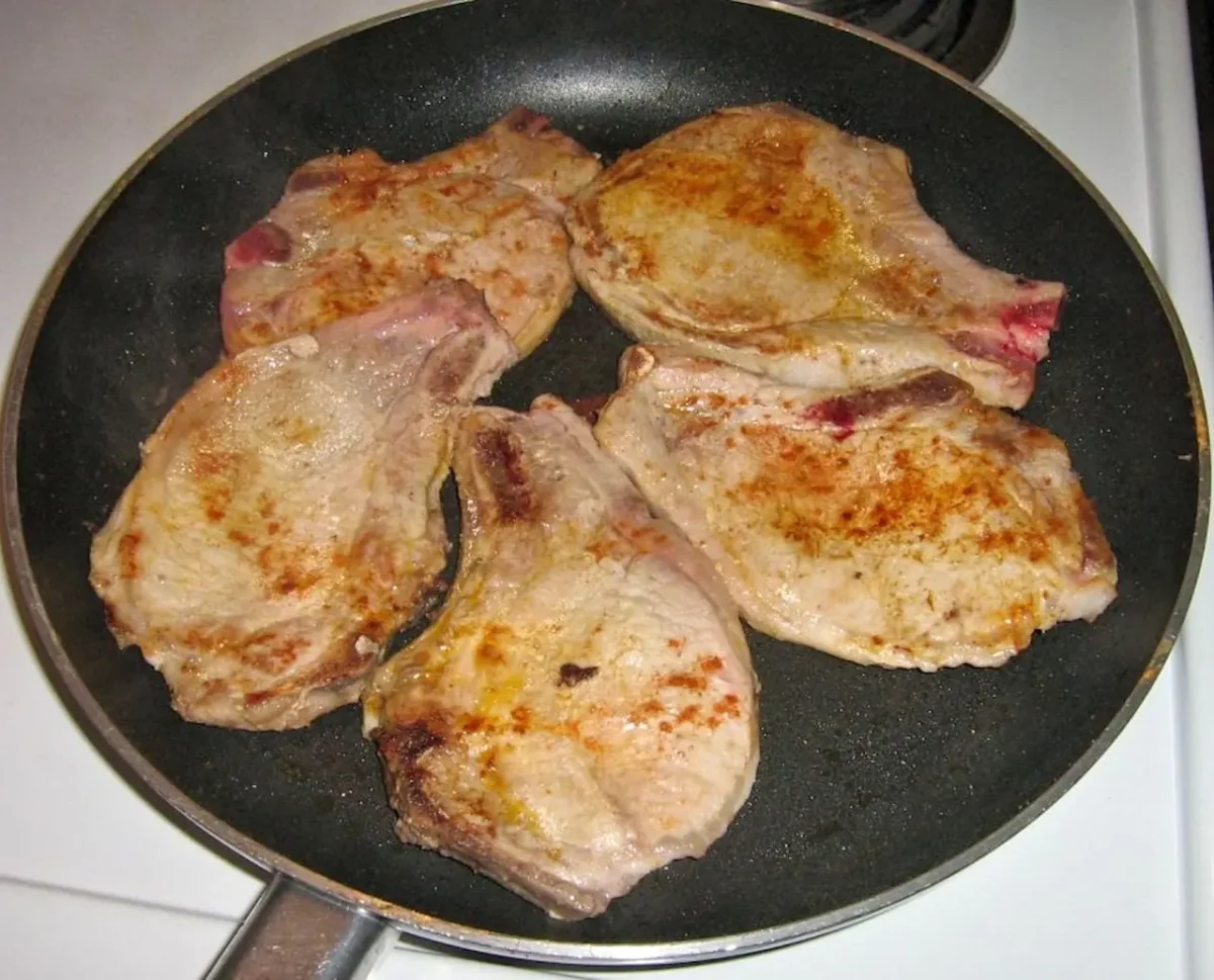 braciole di maiale carne ricca di ferro