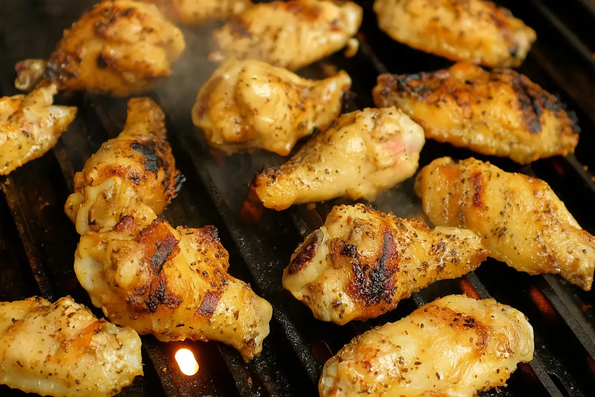 alette di pollo glassate cottura