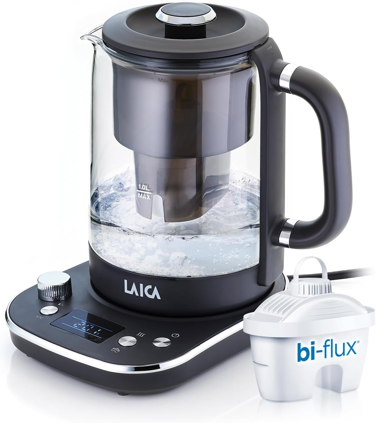 Bollitore Elettrico Laica 1,5 L con filtro