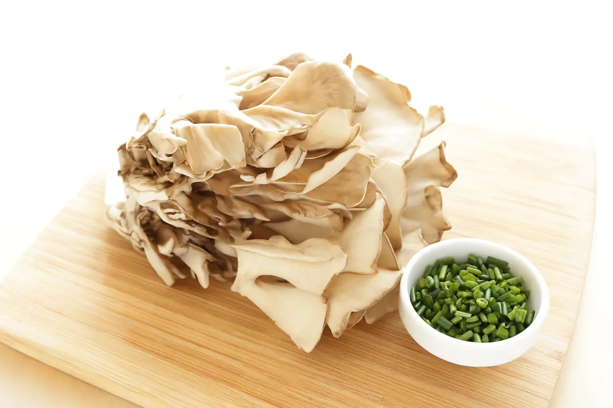 funghi maitake alla piastra procedimento 