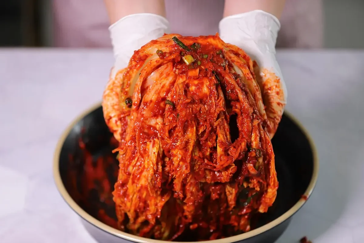 kimchi fatto in casa preparazione