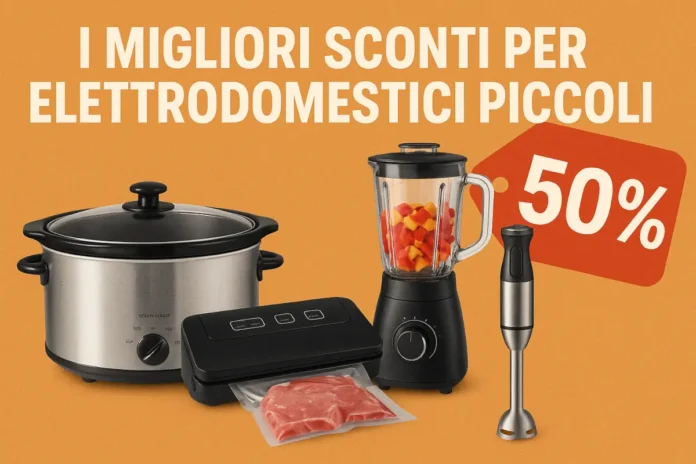sconti su elettrodomestici piccoli amazon prima black friday 2025