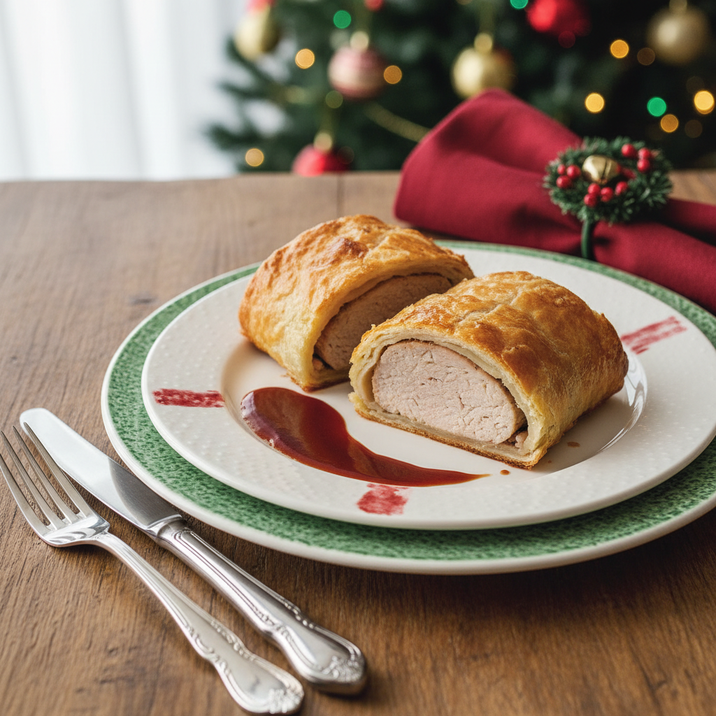 secondo di carne feste di natale filetto in crosta