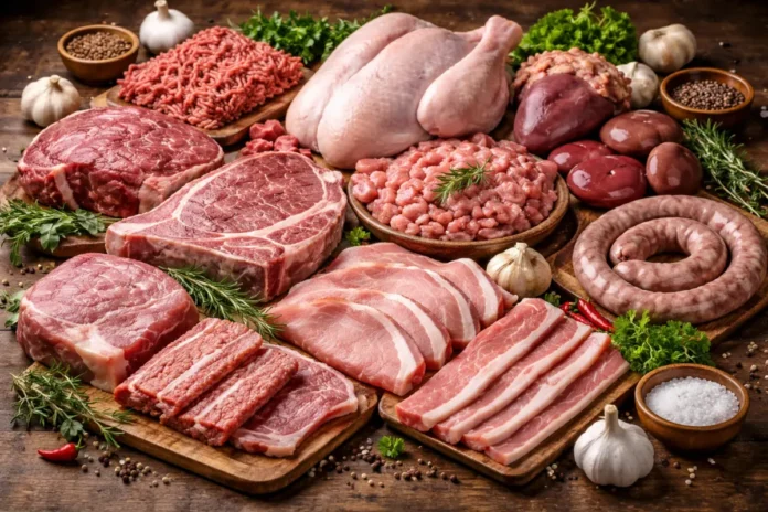 Calorie e nutrienti della carne