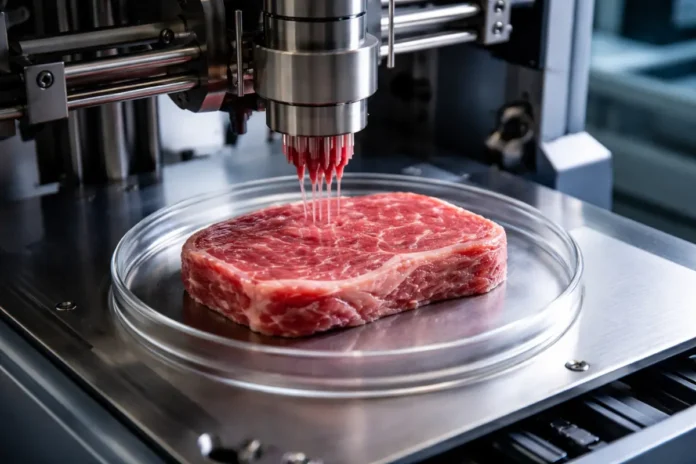 Carne coltivata in laboratorio e carne stampata