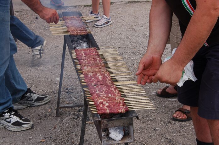 cottura arrosticini