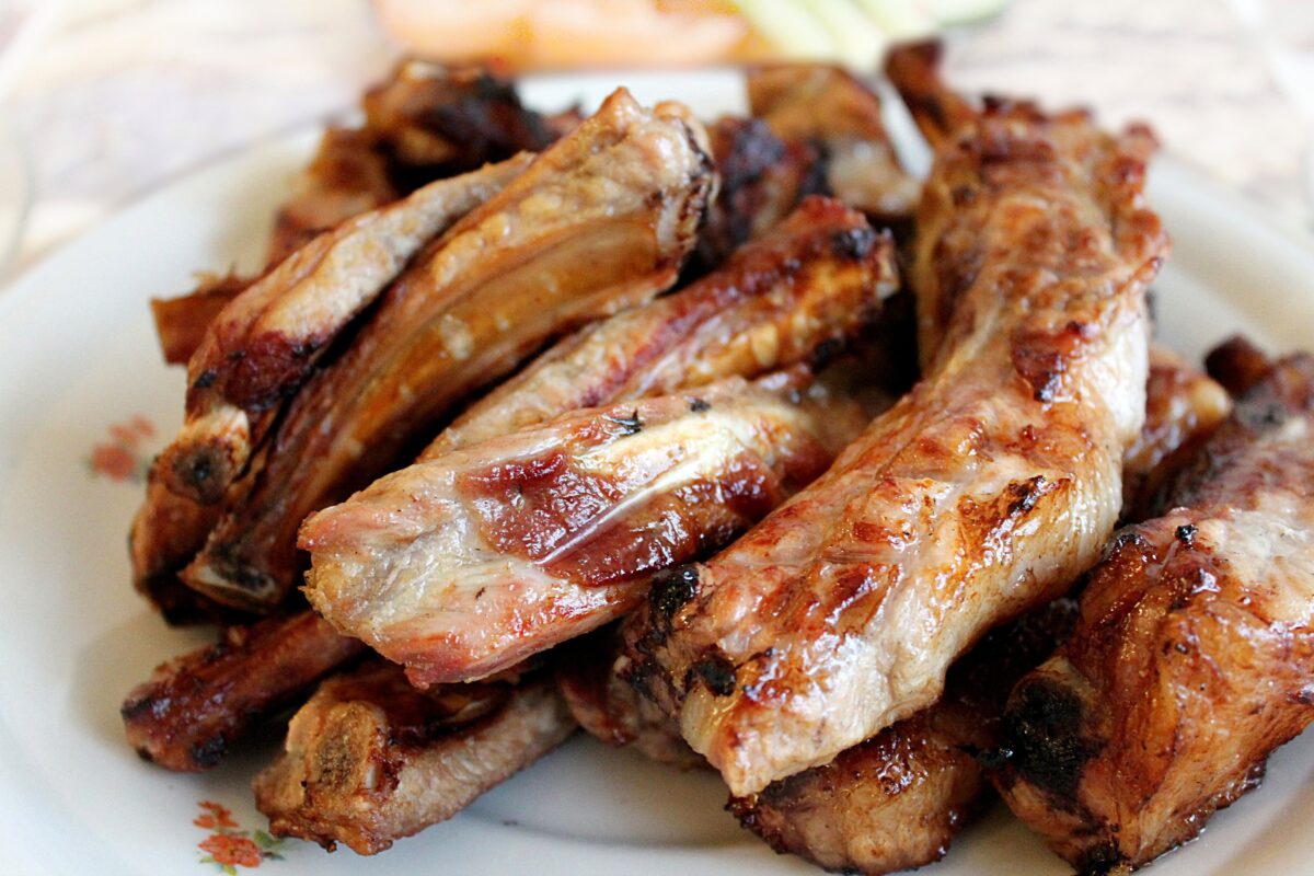 ribs costine bbq